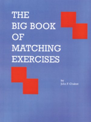 cover image of The Big Book Of Matching Exercises